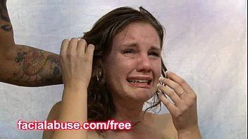 play She cries and never wants to blowjob again because her throat hurts and after sex she does