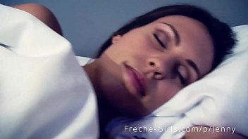 play video with hot teen Jenna masturbating all over the house